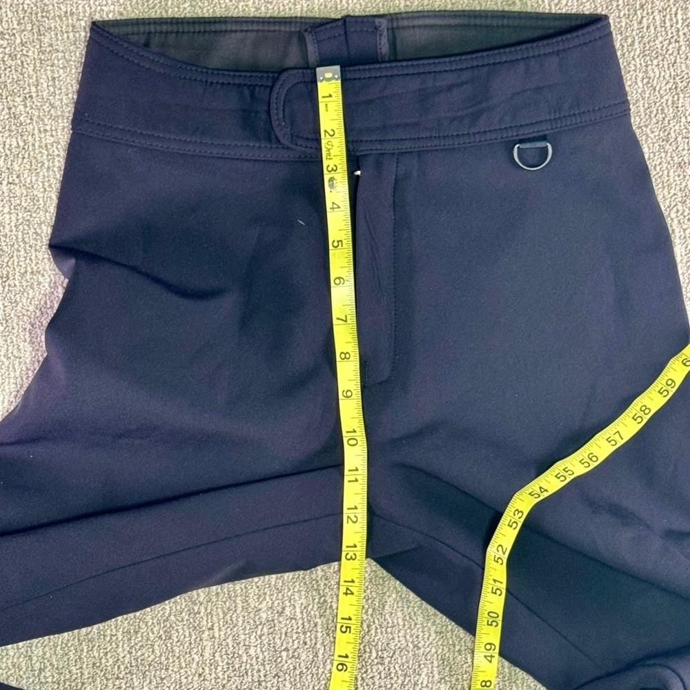 LL Bean WB-400 Schoeller Soft Shell Ski Pants Women's 6R Black Winter Snow - Picture 6 of 7